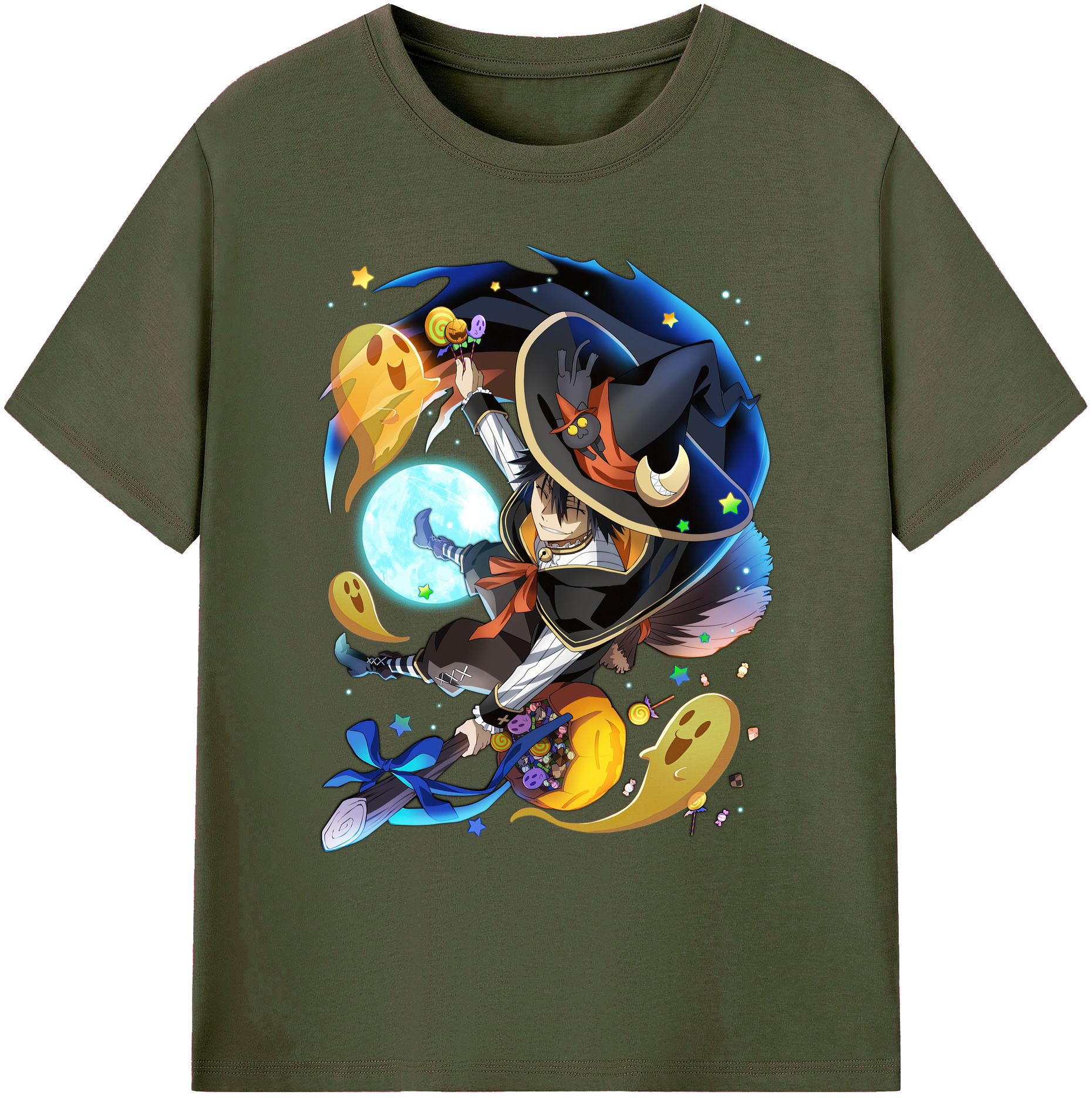 （画像用） 文豪ストレイドッグス Bungo Stray Dogs 綿100％ メンズ半袖Tシャツ｜肌触りやわらか＆通気性